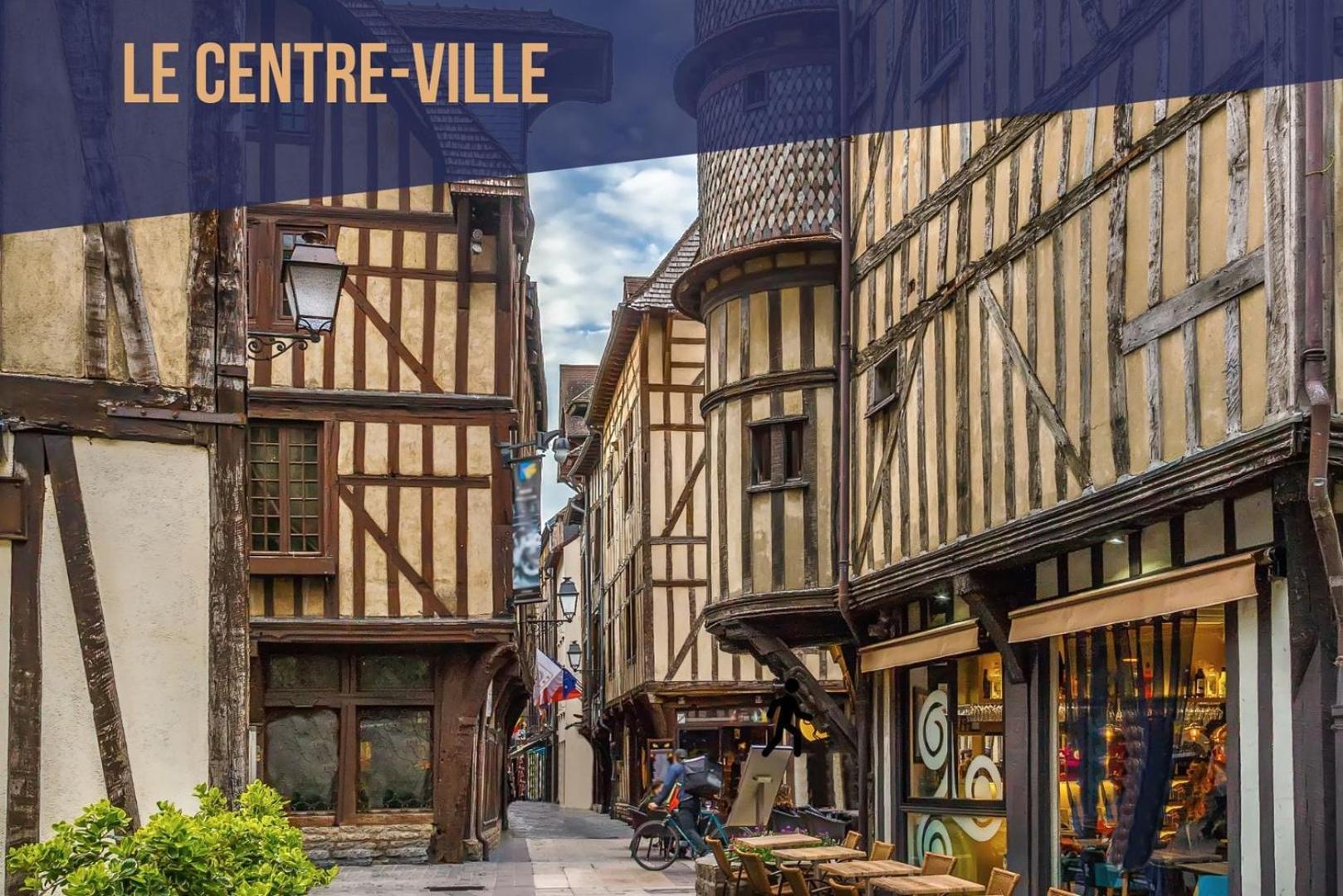 Madeleine - Centre-Ville Proche Gare - Mon Groom Troyes Exterior photo