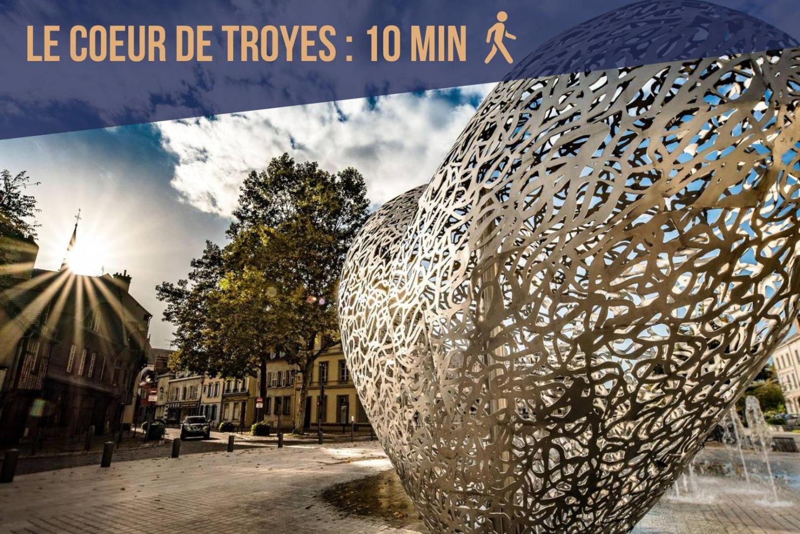Madeleine - Centre-Ville Proche Gare - Mon Groom Troyes Exterior photo